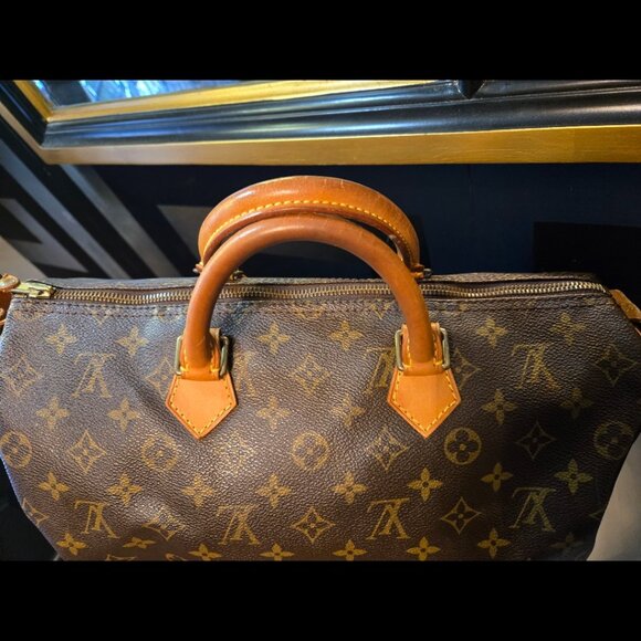 VVGC Authentic Preloved LV Speedy 35 and Pair of Unbranded Twillys - Picture 5 of 16